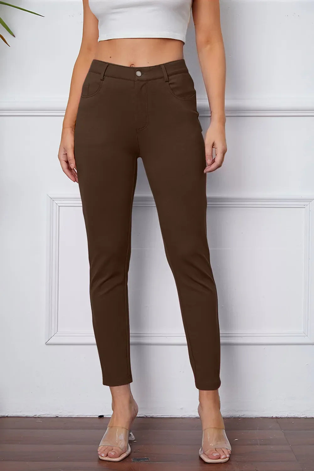 StretchyStitch Pants by Basic Bae - Trendibles