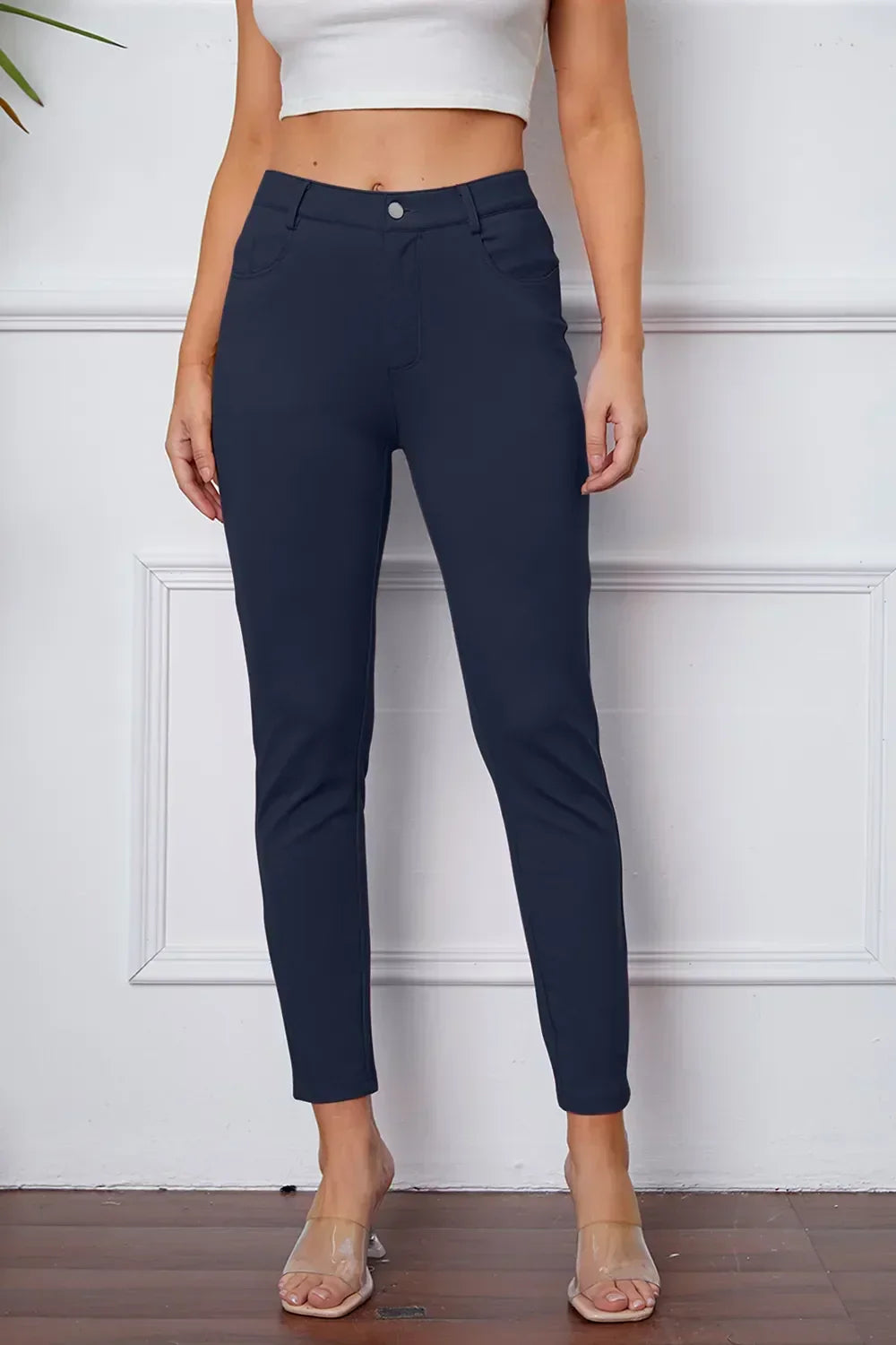 StretchyStitch Pants by Basic Bae - Trendibles