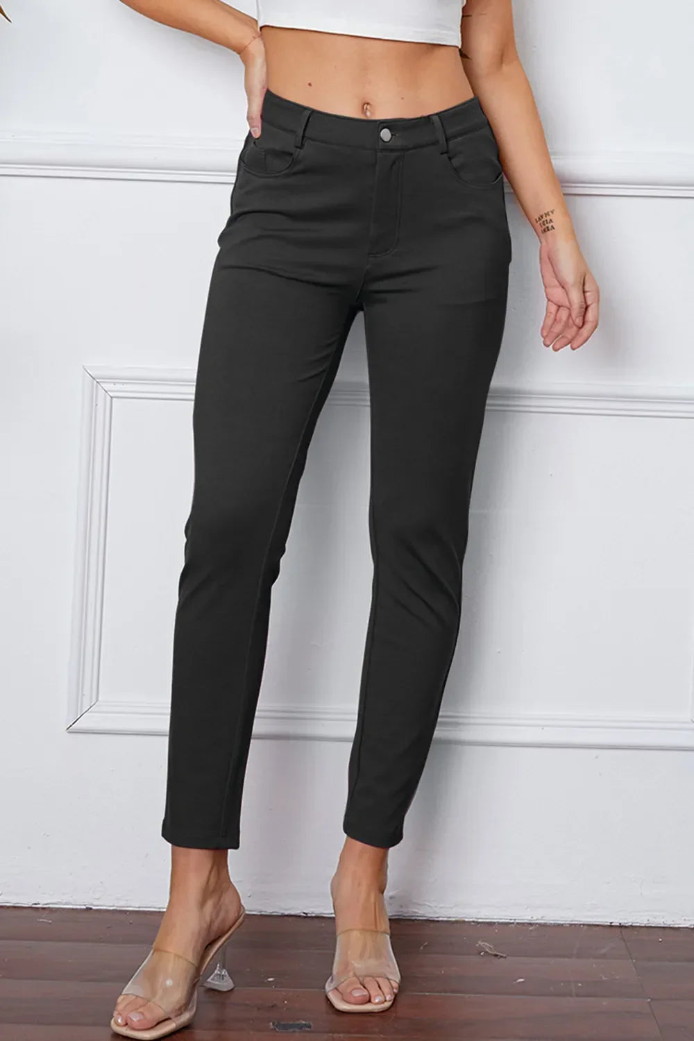 StretchyStitch Pants by Basic Bae - Trendibles