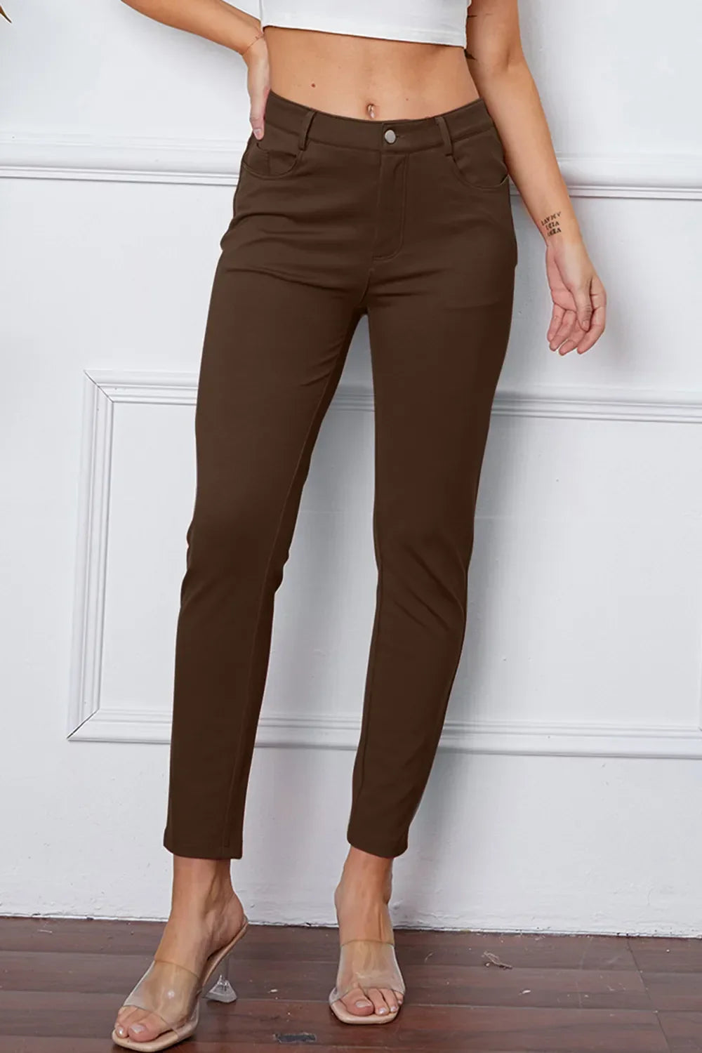 StretchyStitch Pants by Basic Bae - Trendibles