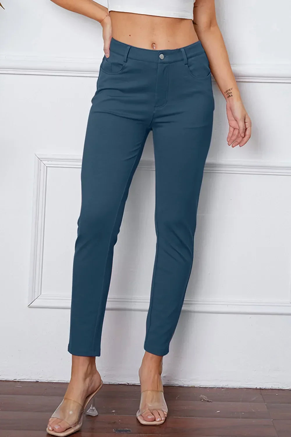 StretchyStitch Pants by Basic Bae - Trendibles