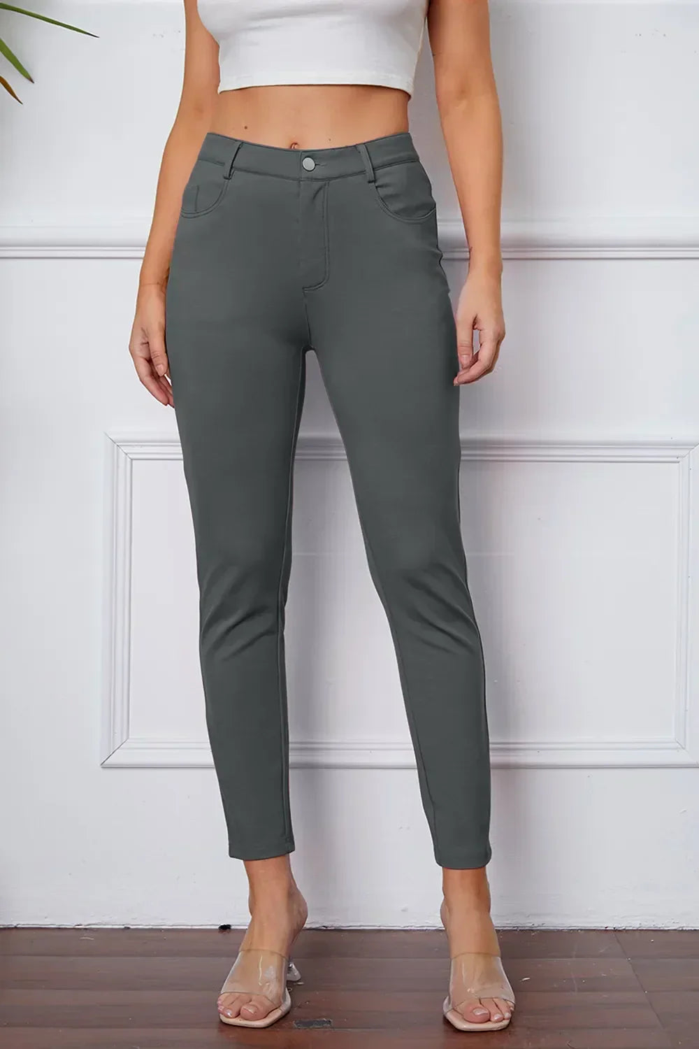 StretchyStitch Pants by Basic Bae - Trendibles