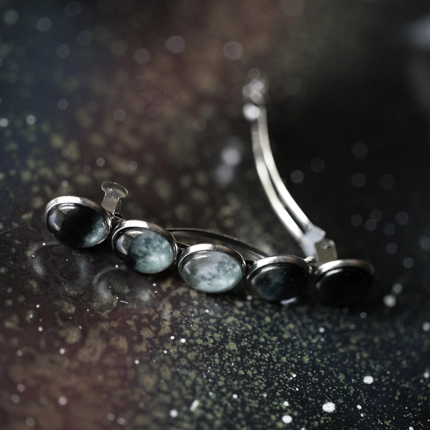 Moon Phase Hair Clip Barrette - Trendibles