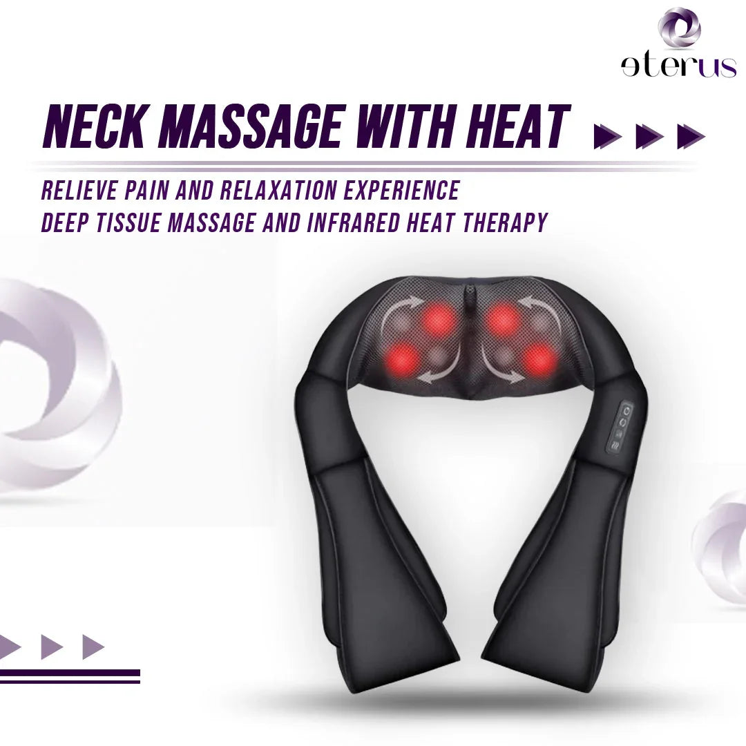 Neck and Shoulder Massager w/Heat - Trendibles