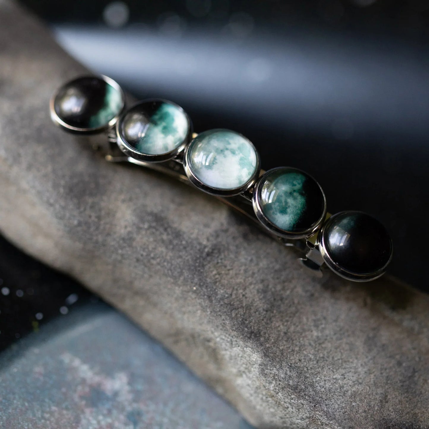 Moon Phase Hair Clip Barrette - Trendibles