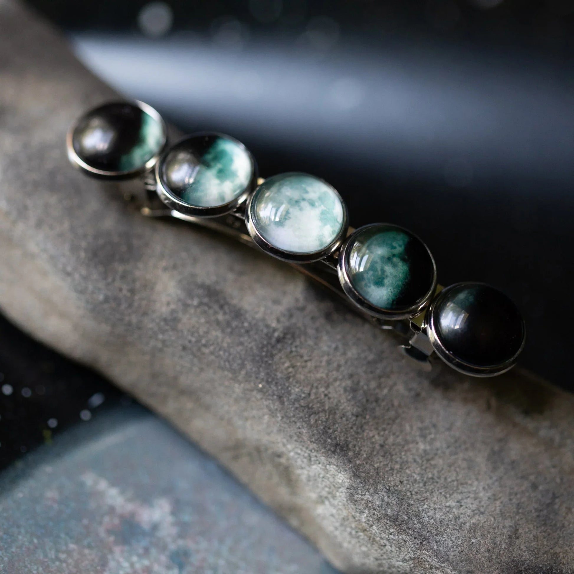 Moon Phase Hair Clip Barrette - Trendibles