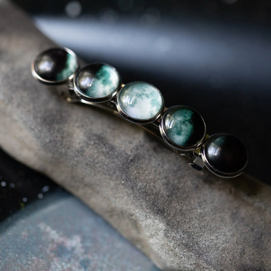 Moon Phase Hair Clip Barrette - Trendibles