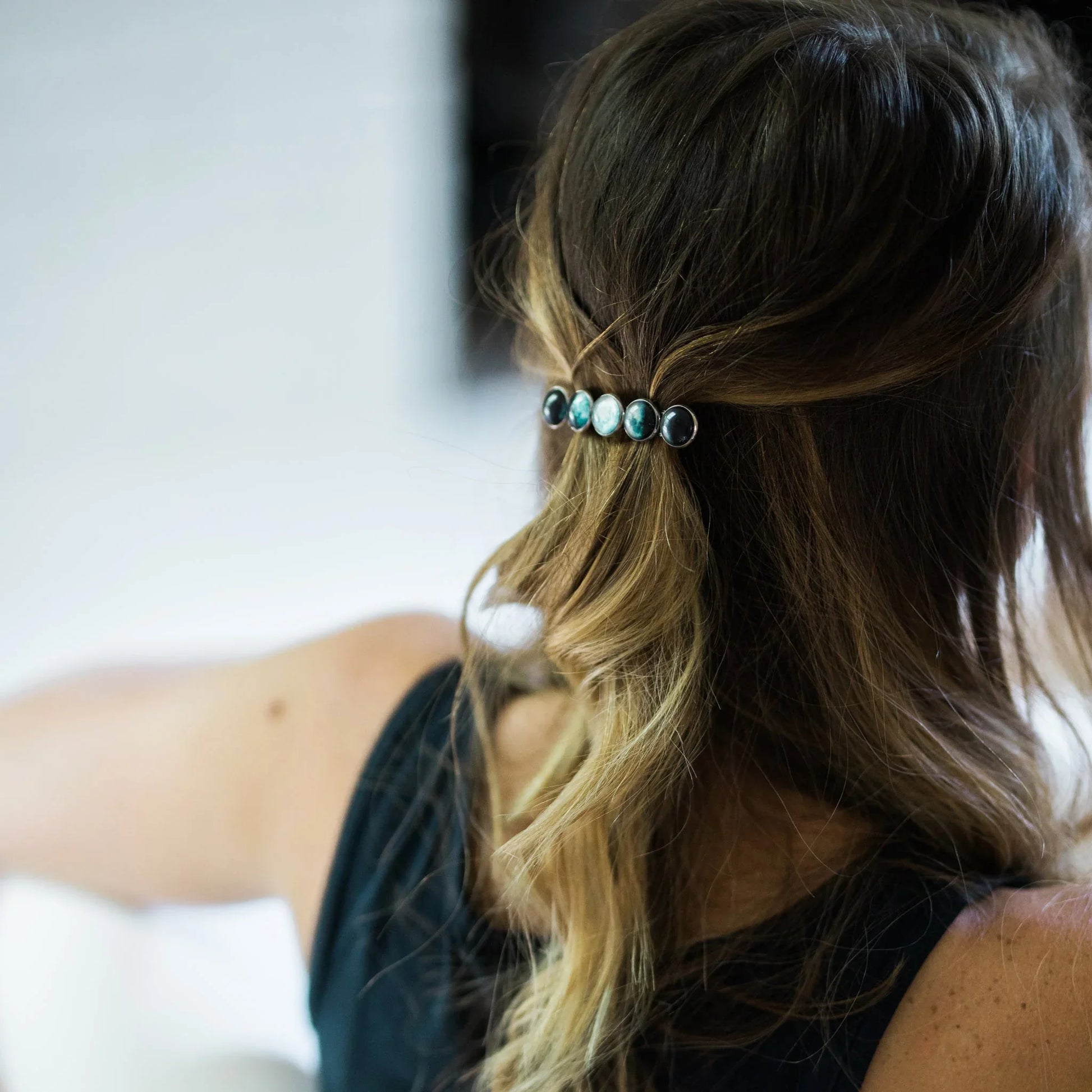 Moon Phase Hair Clip Barrette - Trendibles