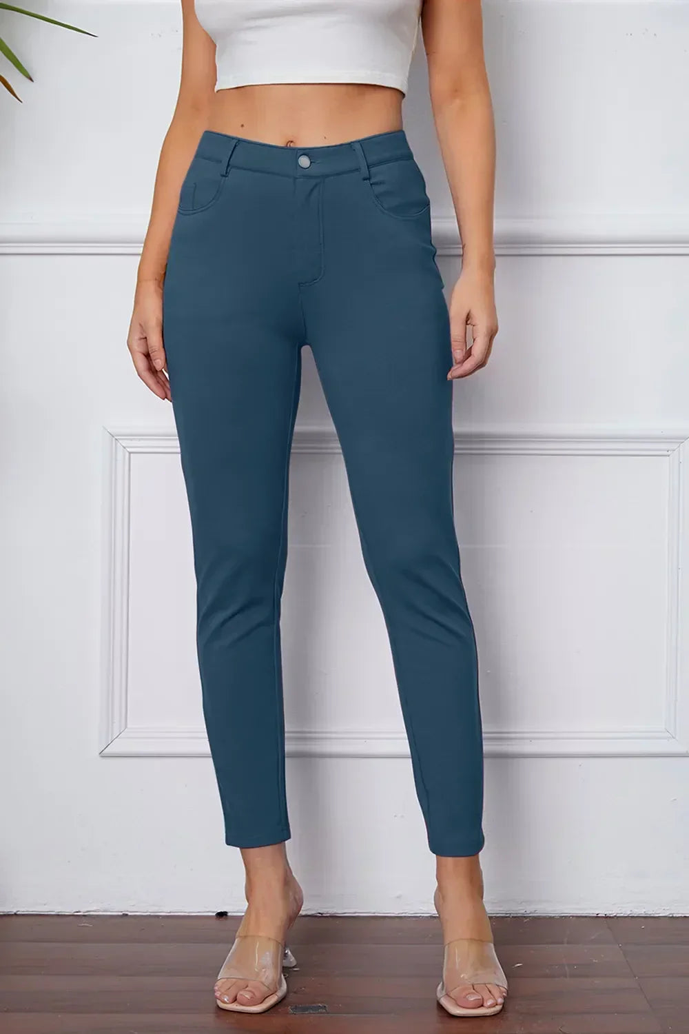 StretchyStitch Pants by Basic Bae - Trendibles