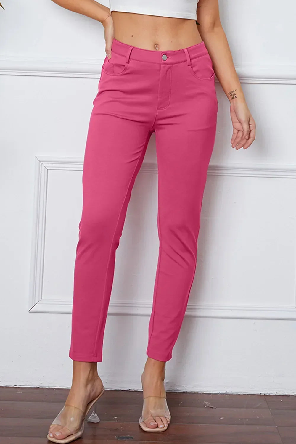 StretchyStitch Pants by Basic Bae - Trendibles