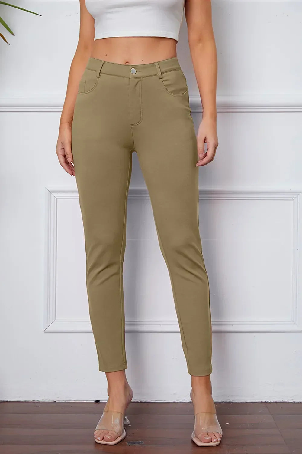 StretchyStitch Pants by Basic Bae - Trendibles