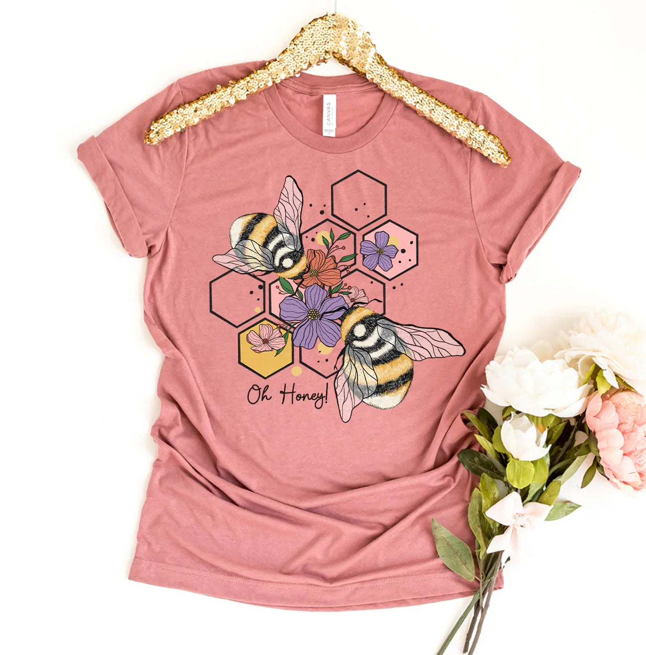 Oh Honey T-shirt - Trendibles