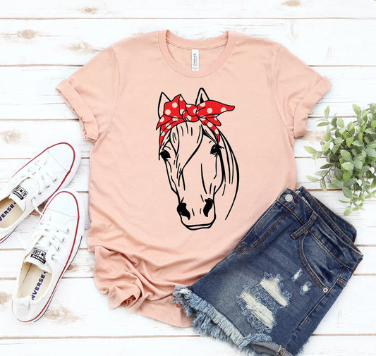 Horse Bandana T-shirt - Trendibles
