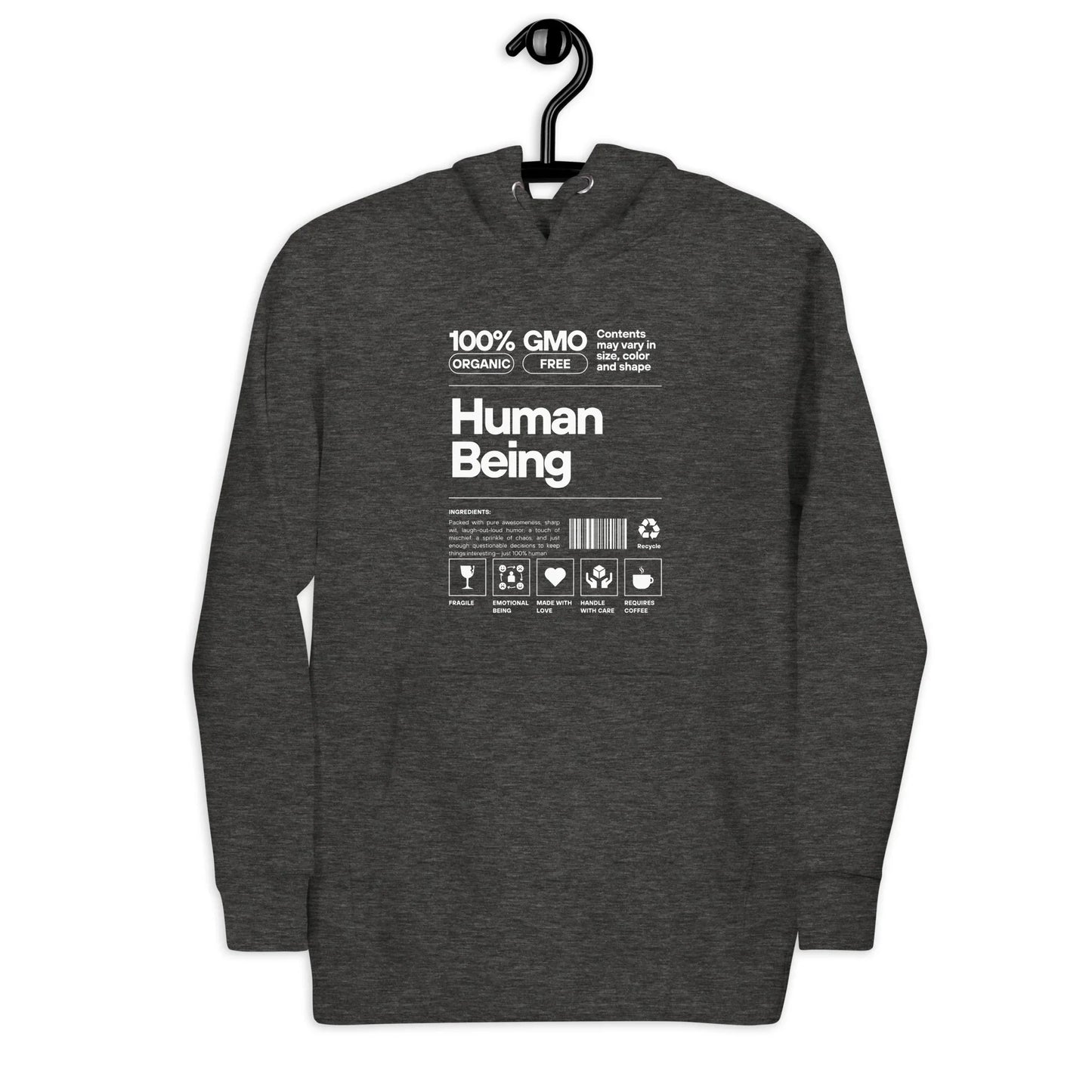100% Human Hoodie - Trendibles